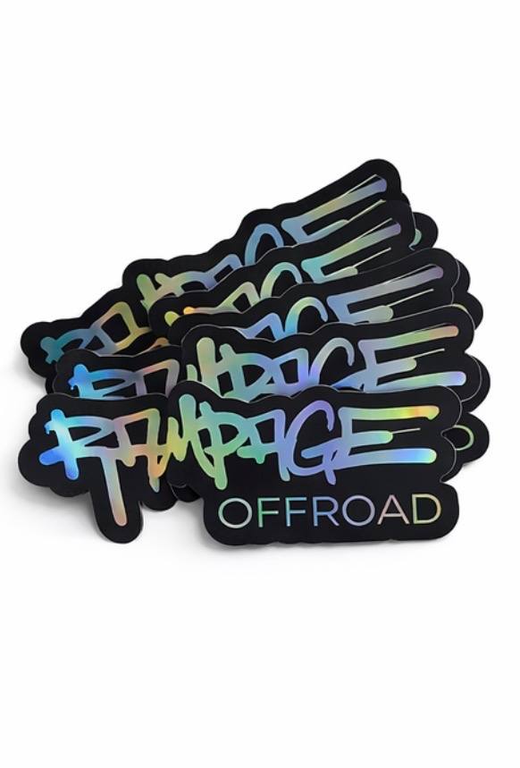 Rampage Offroad Holographic Sticker